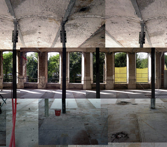 Usine Leclercq: Maison Folie in construction, Lille, 2003